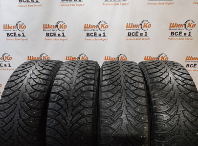 Шины зимние шипованные б/у Nokian Nordman 4 215/65 R16 102T