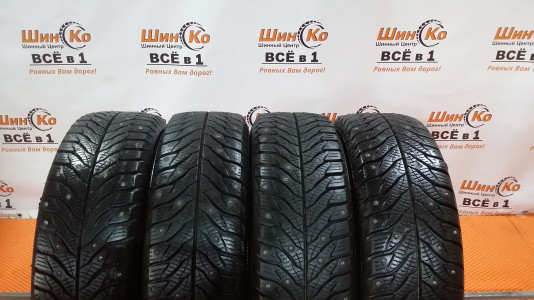 Шины зимние шипованные б/у Kama 531 Alga 175/65 R14 82T