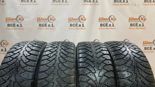 Шины зимние шипованные б/у Nokian Hakkapeliitta 4 195/60 R15 88T
