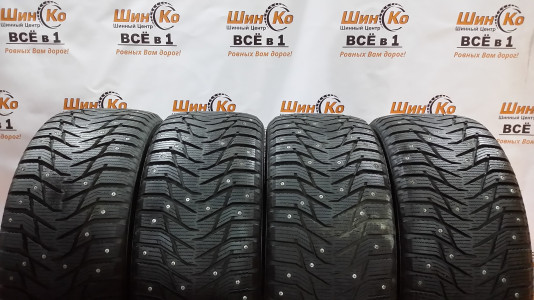 Шины зимние шипованные б/у Sailun Ice Blazer WST3 235/45 R17 97T