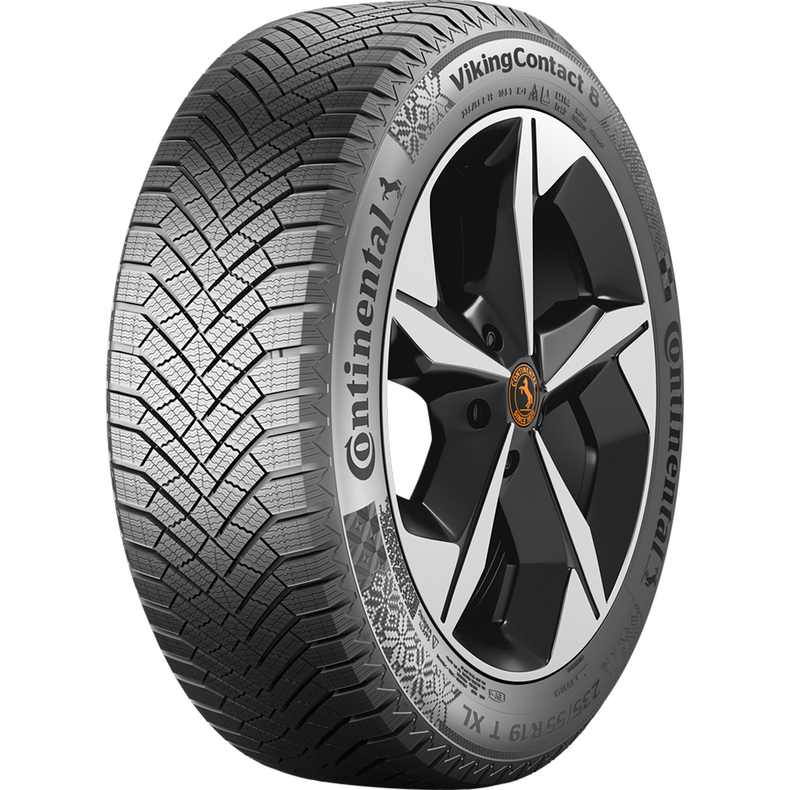 Шины зимние нешипованные новые Continental ContiVikingContact 8 235/45 R20 100T