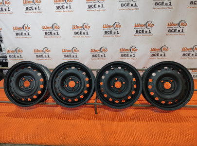 Диск штампованный б/у KIA R14