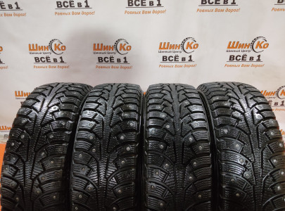 Шины зимние шипованные б/у Ikon Nordman5 175/65 R14 86T