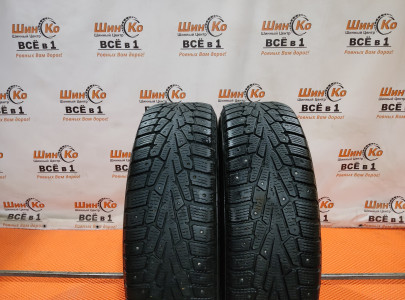 Шины зимние шипованные б/у Cordiant Snow Cross 185/70 R14 92T