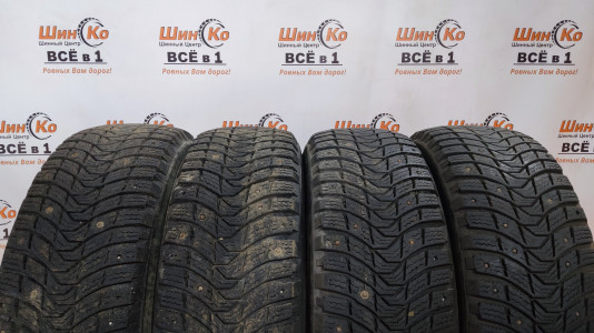 Шины зимние шипованные б/у Michelin XIce North 3 205/65 R15 99T