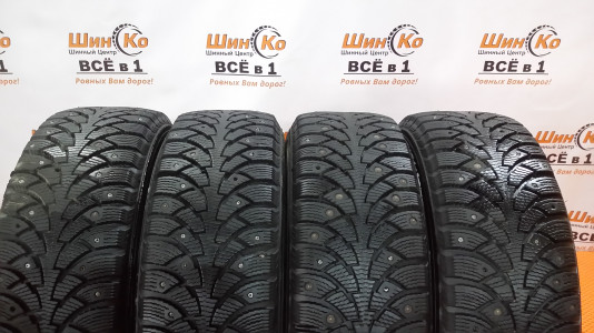 Шины зимние шипованные б/у Nokian Nordman 4 185/65 R15 88T