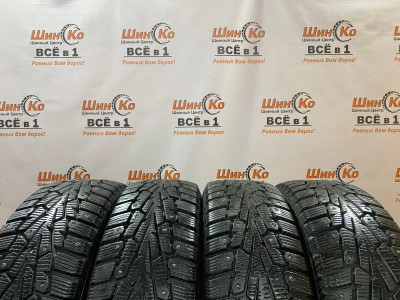 Шины зимние шипованные б/у Cordiant Snow Cross 185/65 R15 92T
