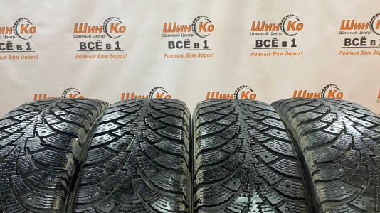 Шины зимние шипованные б/у Nokian Nordman 4 185/65 R15 88T