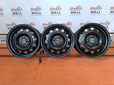 Диск штампованный б/у KIA R15