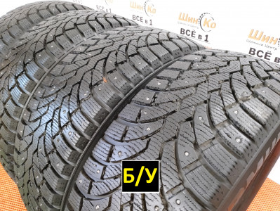 Шины зимние шипованные б/у Pirelli Formula Ice 215/60 R17 100T