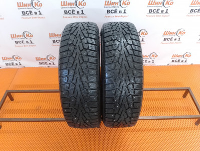 Шины зимние шипованные б/у Cordiant Snow Cross 195/65 R15 91T