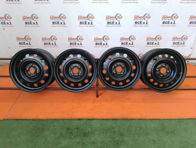 Диск штампованный б/у KIA R15