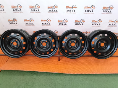 Диск штампованный б/у KIA R15