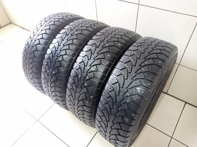 Шины зимние шипованные б/у Kama Euro519 185/65 R14 86T